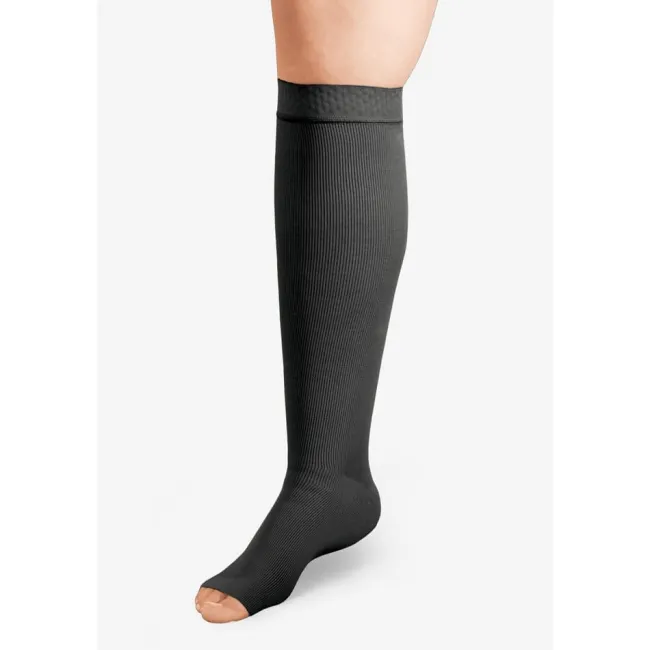 L&R USA (Solaris) ExoStrong Below Knee Open Toe w/Silicone Top 20-30 mmHg