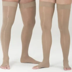 Medi Assure Open Toe Thighs w/Silicone Dot Band 20-30 mmHg