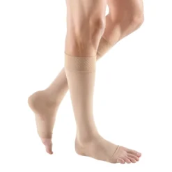 Medi Forte Open Toe Knee Highs w/Dot Band 40-50 mmHg (Wide)