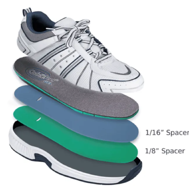 Orthofeet Men's Monterey Bay Athletic Shoes White