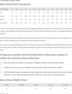 Orthofeet Men's Navigate Hands-Free Shoes