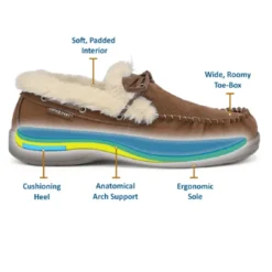 Orthofeet Men's Tuscany Moccasins