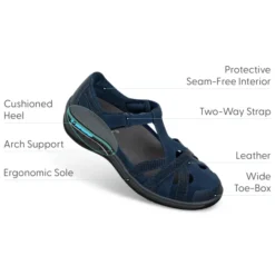 Orthofeet Women's Juno Casual Shoes