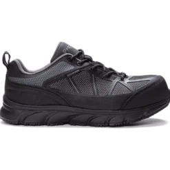 Propet Men's Seeley II Work Shoes Black/Grey