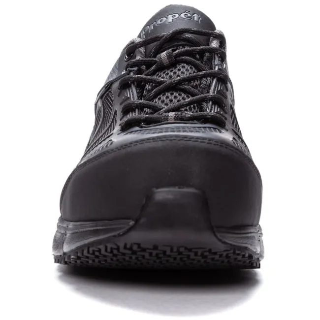 Propet Men's Seeley II Work Shoes Black/Grey