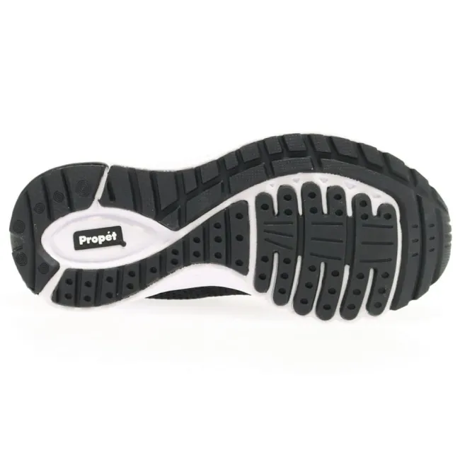 Propet Women's Tour Knit Slide Shoes Black