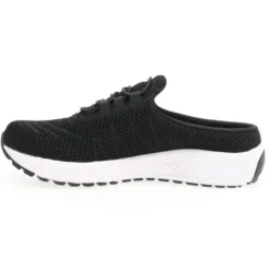 Propet Women's Tour Knit Slide Shoes Black