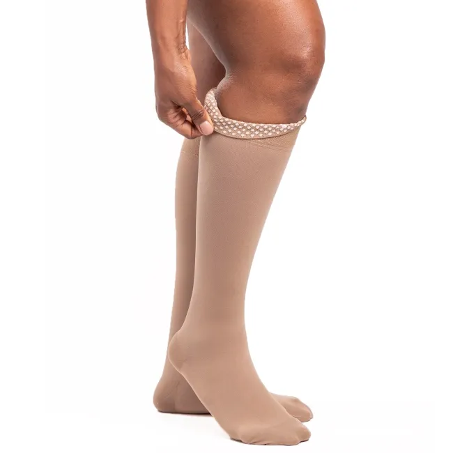 Sigvaris Dynaven 973 Women's Knee Highs w/Grip Top 30-40 mmHg