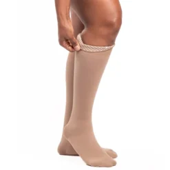 Sigvaris Dynaven 972 Women's Knee Highs w/Grip Top 20-30 mmHg