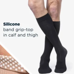 Sigvaris Essential 232 Cotton Women's Knee Highs w/ Grip Top 20-30 mmHg
