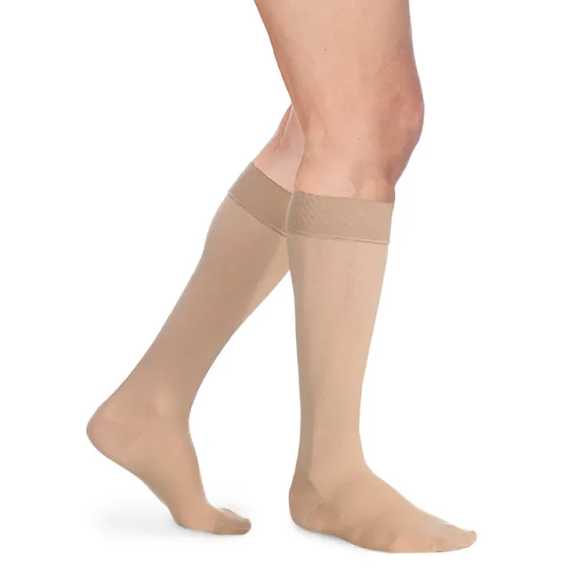 Sigvaris Essential 863 Men's Opaque Knee Highs w/Grip Top 30-40 mmHg