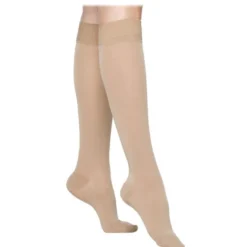 Sigvaris Essential 863 Opaque Women's Knee Highs w/Grip Top 30-40 mmHg