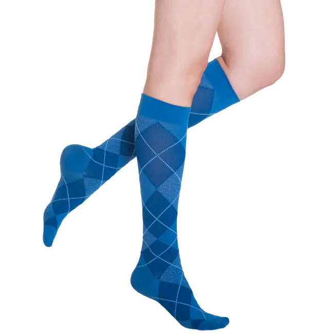 Sigvaris Style 832 Microfiber Patterns Women's Socks 20-30 mmHg