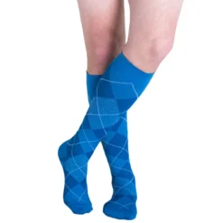 Sigvaris Style 832 Microfiber Patterns Men's Socks 20-30 mmHg