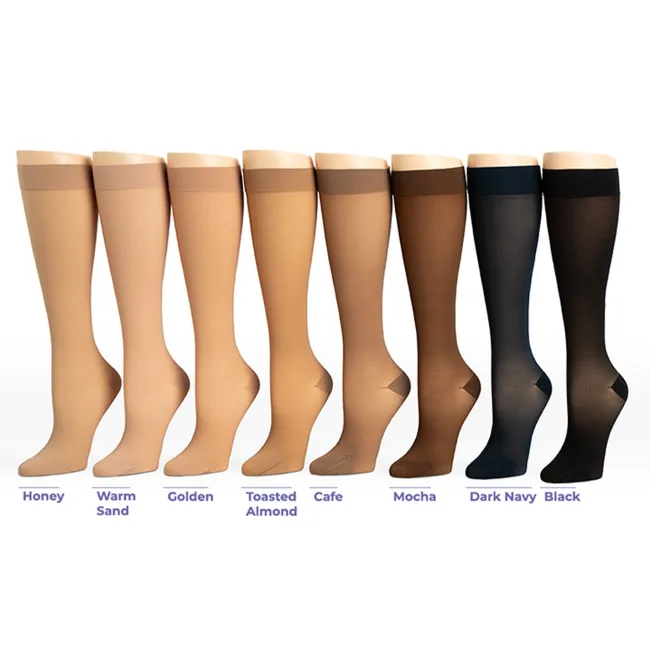 Sigvaris Style 782 Women's Sheer Knee Highs 20-30 mmHg