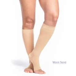 Sigvaris Style 782 Women's Sheer Open Toe Knee Highs 20-30 mmHg