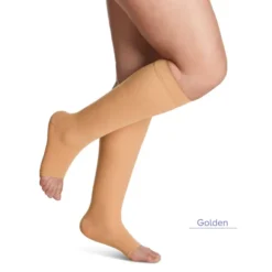 Sigvaris Style 782 Women's Sheer Open Toe Knee Highs 20-30 mmHg
