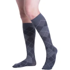 Sigvaris Well Being 183 Men's Microfiber Shades Socks 15-20 mmHg