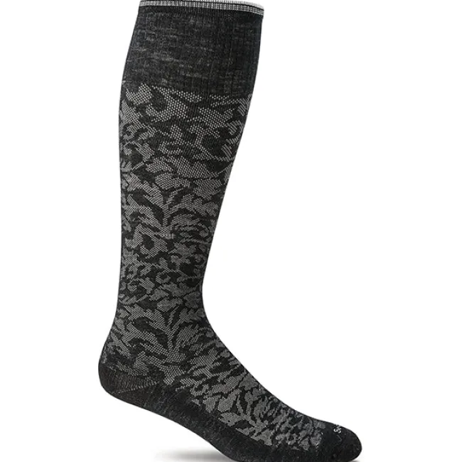 SockWell Women's Damask Knee High Socks 15-20 mmHg