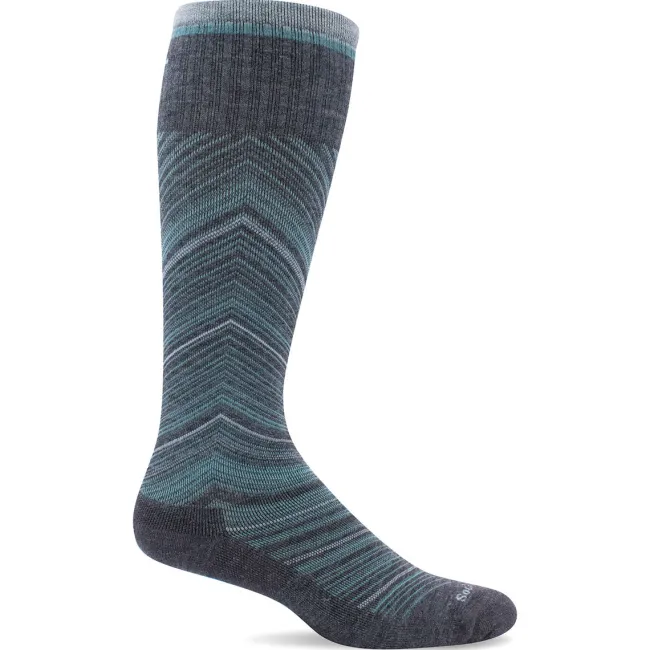SockWell Women's Full Flattery Knee High Socks 15-20 mmHg