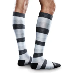 Therafirm Core-Spun Mild Support Patterned Socks 15-20 mmHg