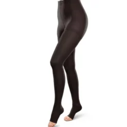 Therafirm EASE Opaque Unisex Open Toe Waist High 15-20 mmHg