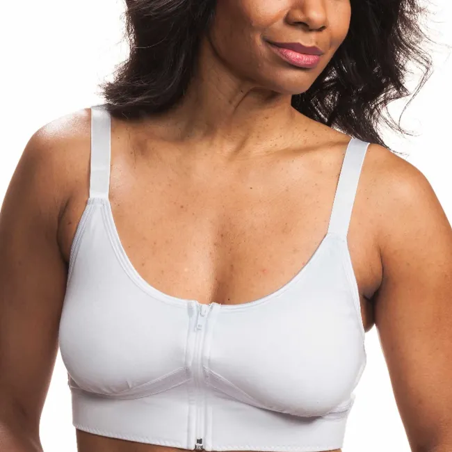 Wear Ease 751 Allyson Bra w/Removable Drainage Tube Pouches