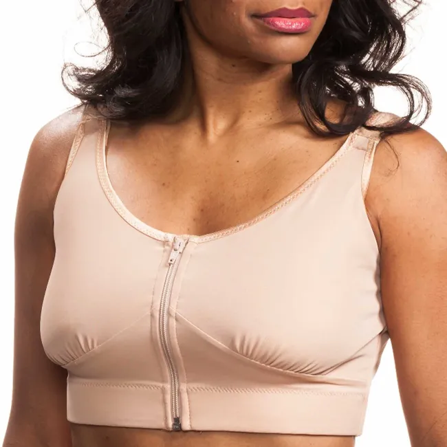 Wear Ease 791 Compression Bra w/Removable Drainage Pouches