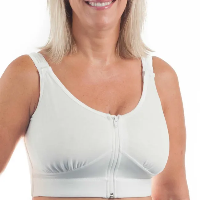 Wear Ease 791 Compression Bra w/Removable Drainage Pouches
