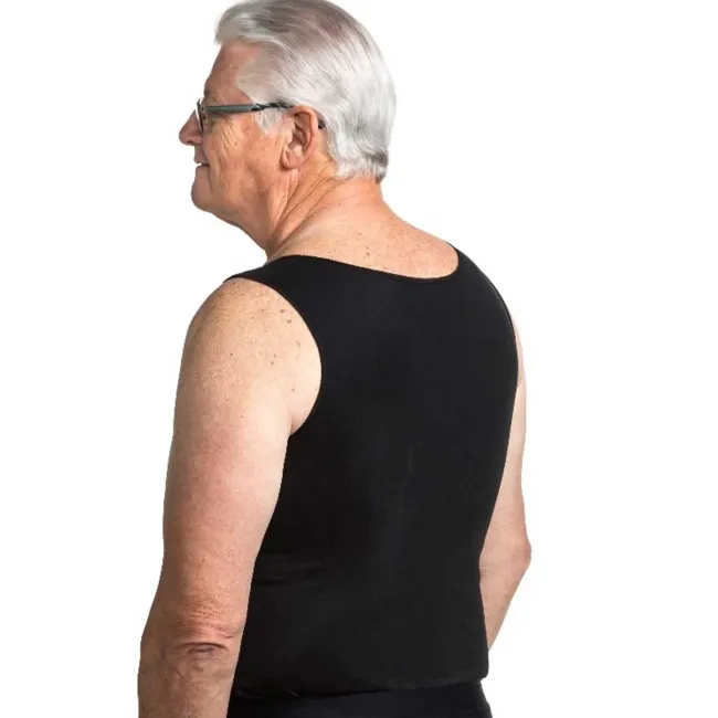 Wear Ease 954 Men's V-Neck Torso Compression Vest